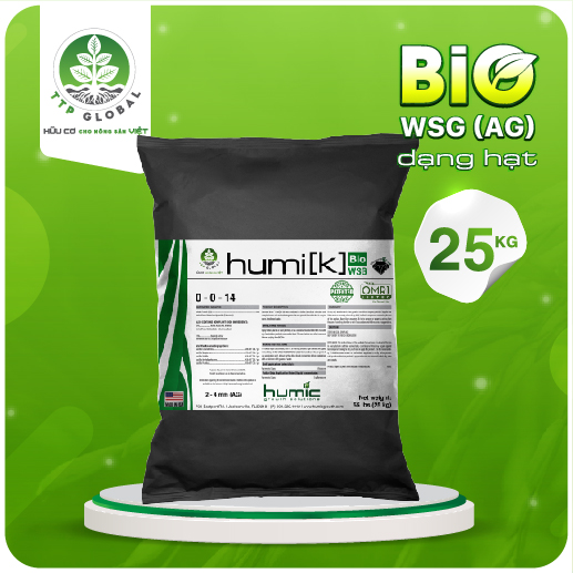 WEB TTP 2018 08 Phân bón hữu cơ Humi[K] Bio WSG AG (25kg)