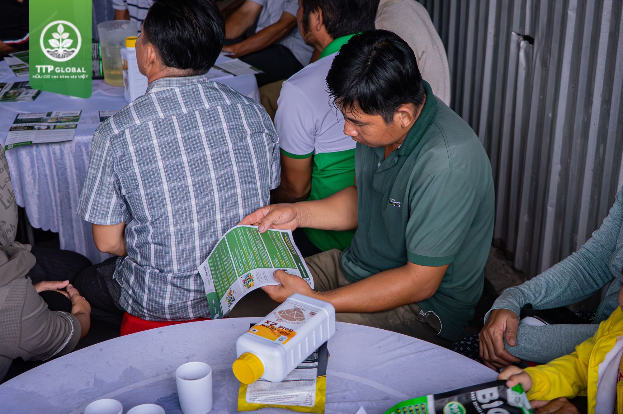 hội thảo nông dân tại Cà Mau