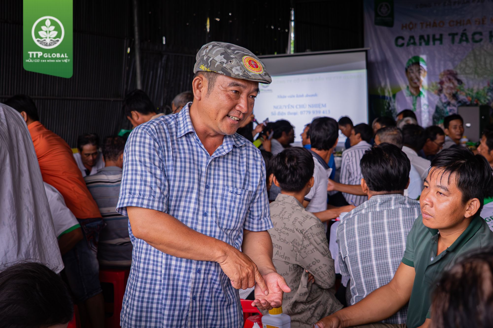 hội thảo nông dân tại Cà Mau