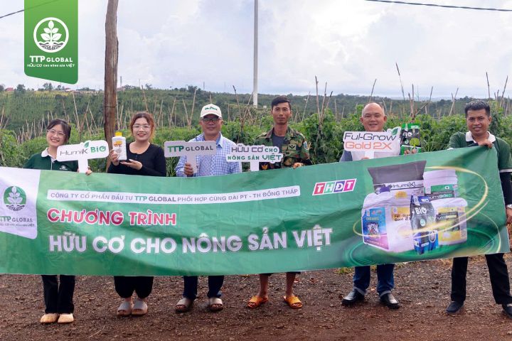 TTP Global – Đồng hành cùng bà con trên hành trình hữu cơ