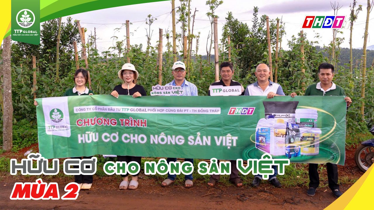 HỮU CƠ CHO NÔNG SẢN VIỆT